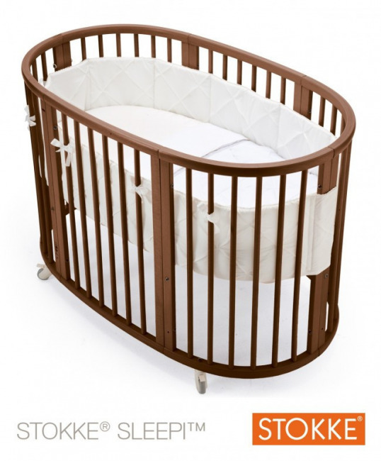 Stokke Sleepi kiságy walnut