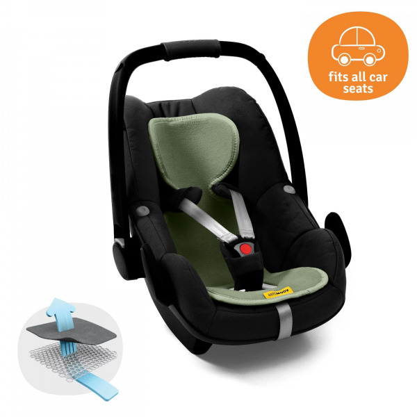 Aeromoov izzad�sg�tl� ny�ri huzat - 0-13 kg aut�s�l�sbe Moss green