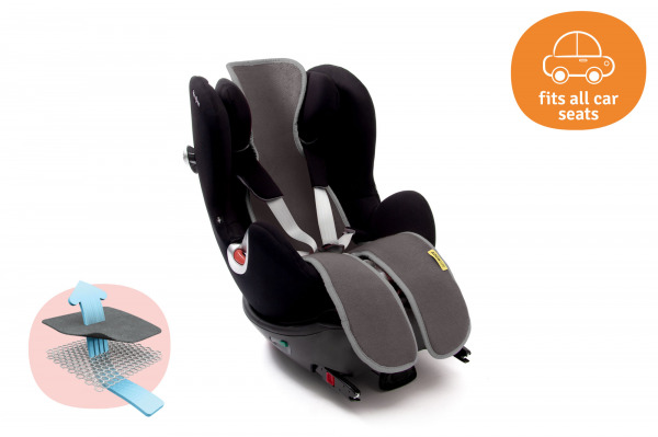 Aeromoov izzadásgátló nyári huzat - 9-36 kg autósülésbe Antracit
