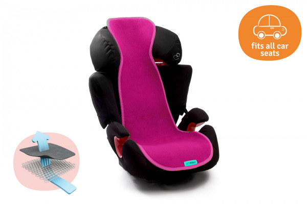 Aeromoov izzadásgátló nyári huzat - 15-36 kg autósülésbe fuchsia
