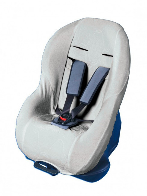 Aerosleep izzadásgátló nyári huzat - 9-18 kg autósülésbe fehér
