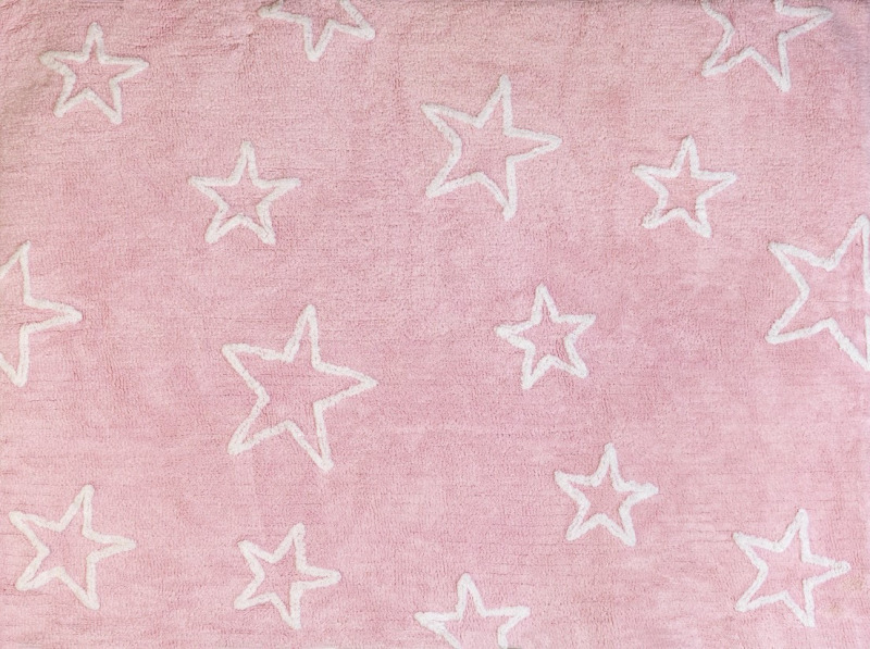 Aratextil moshat pamutsznyeg - 120x160cm Estrella rosa