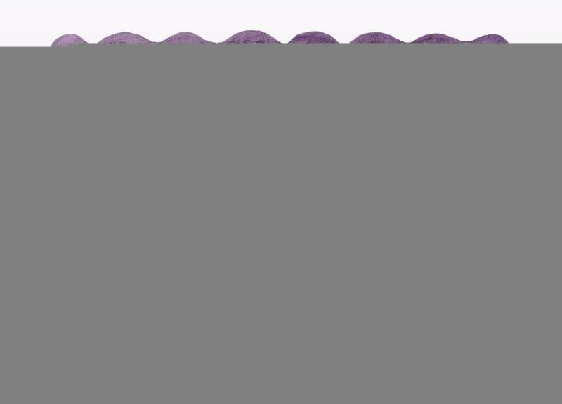 Aratextil moshat pamutsznyeg - 120x160cm lila sti