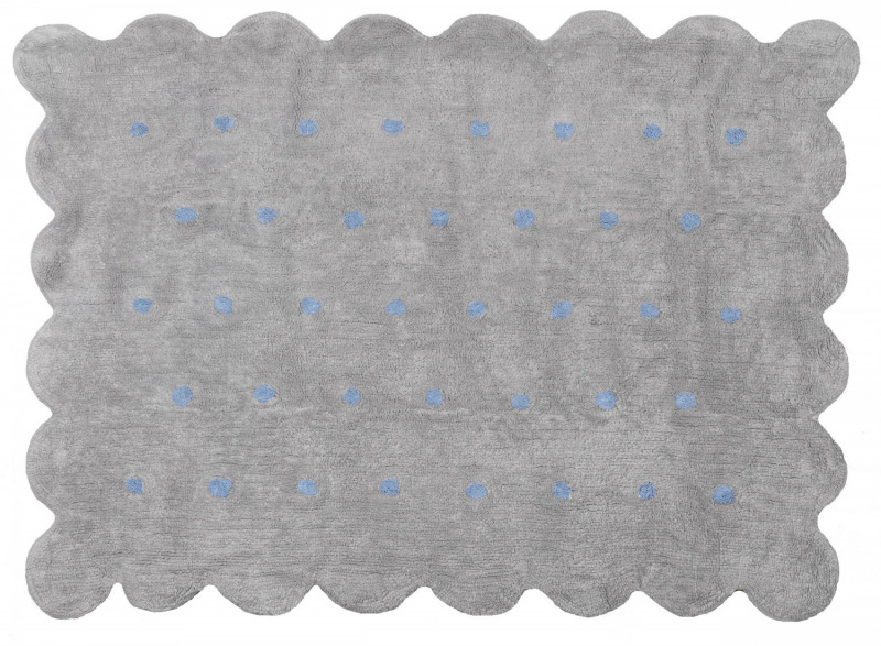 Aratextil moshat pamutsznyeg - 120x160cm szrke-kk sti