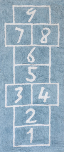 Aratextil moshat� pamutsz�nyeg - 90x200cm k�k ugr�iskola