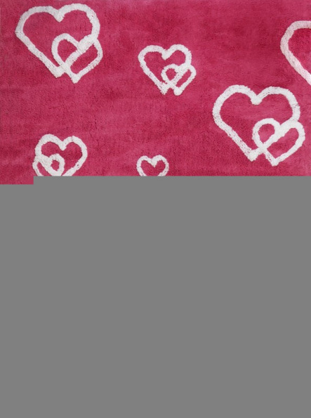 Aratextil moshat� pamutsz�nyeg - 120x160cm magenta sz�vek
