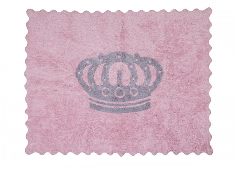 Aratextil moshat� pamutsz�nyeg - 120x160cm r�zsasz�n korona
