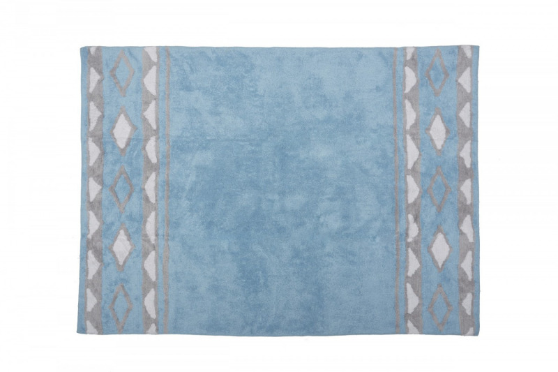 Aratextil moshat� pamutsz�nyeg - 120x160cm k�k indi�n