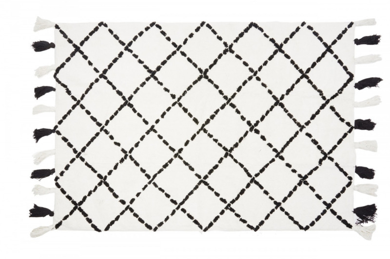 Aratextil moshat� pamutsz�nyeg - 120x160cm fekete Tanger