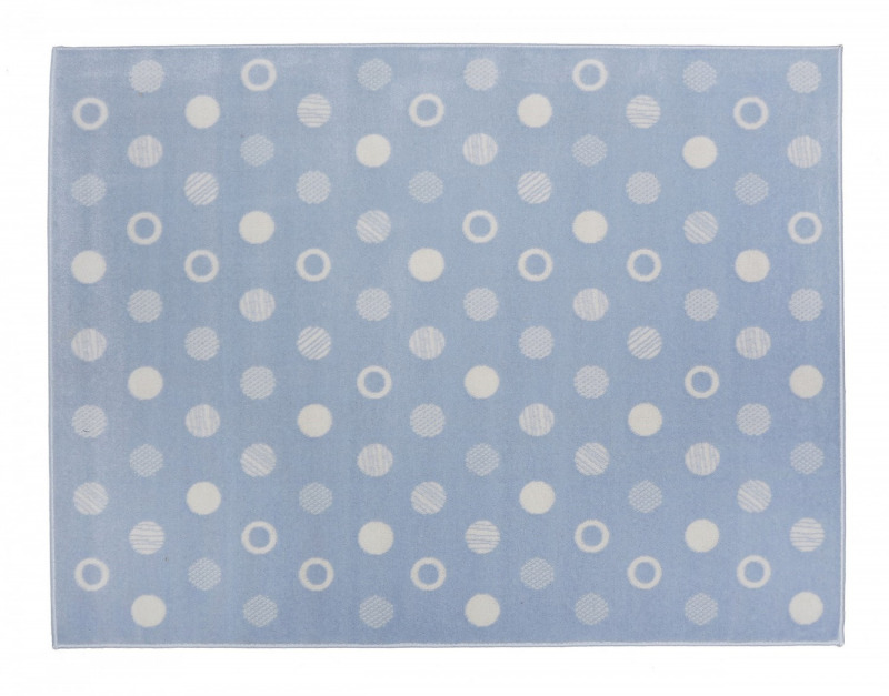 Aratextil acryl sz�nyeg - 120x160cm k�k karik�s, p�tty�s