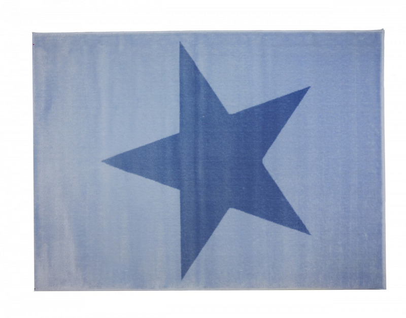 Aratextil acryl sz�nyeg - 140x200cm k�k csillag nagy