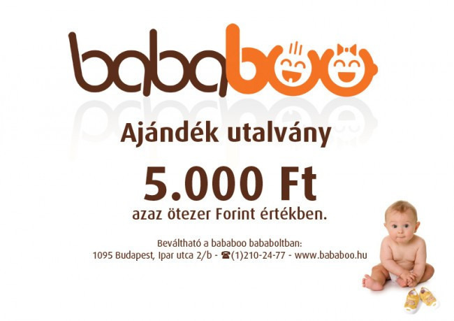 Bababoo ajándékutalvány