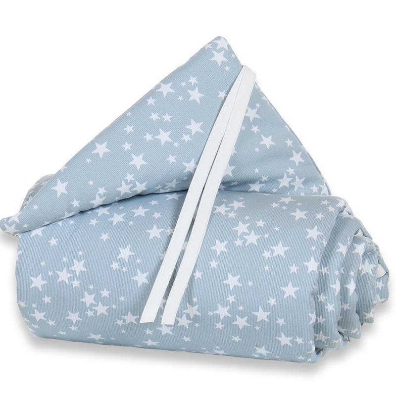 Babybay Maxi-Boxspring fejv�d� - az�r csillagos