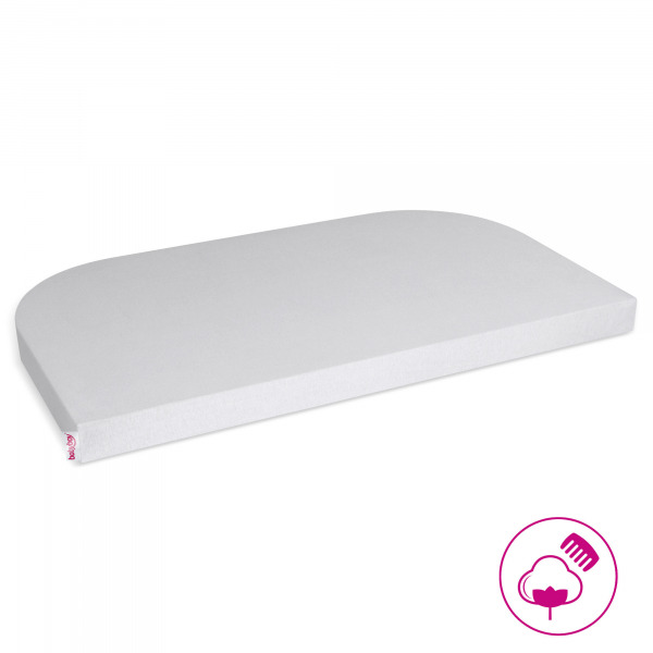 Babybay leped� pamut Boxspring XXL - 105x58 Grey