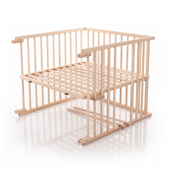 Babybay Maxi/Boxspring kiságy átalakító szett - kezeletlen natúr