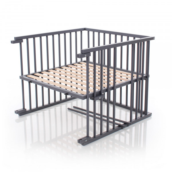 Babybay Maxi/Boxspring kiságy átalakító szett - szürke festett