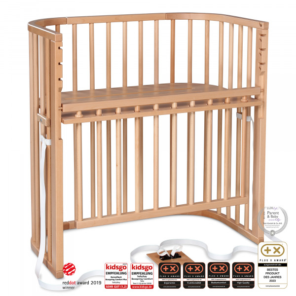 Babybay Boxspring Comfort Plus bababöböl - natúr