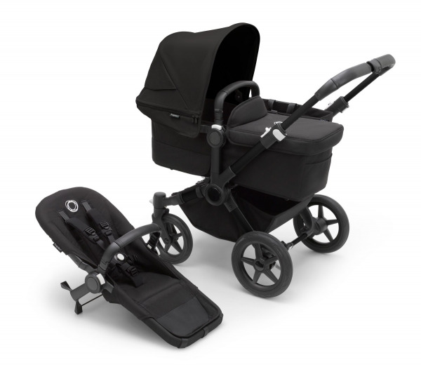 Bugaboo Donkey 5 mono - Black / Midnight Black