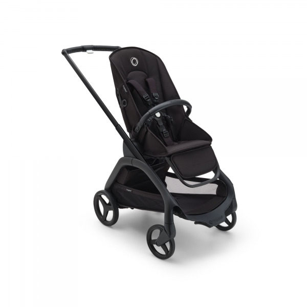 Bugaboo Dragonfly váz+ülés - Black/Midnight Black