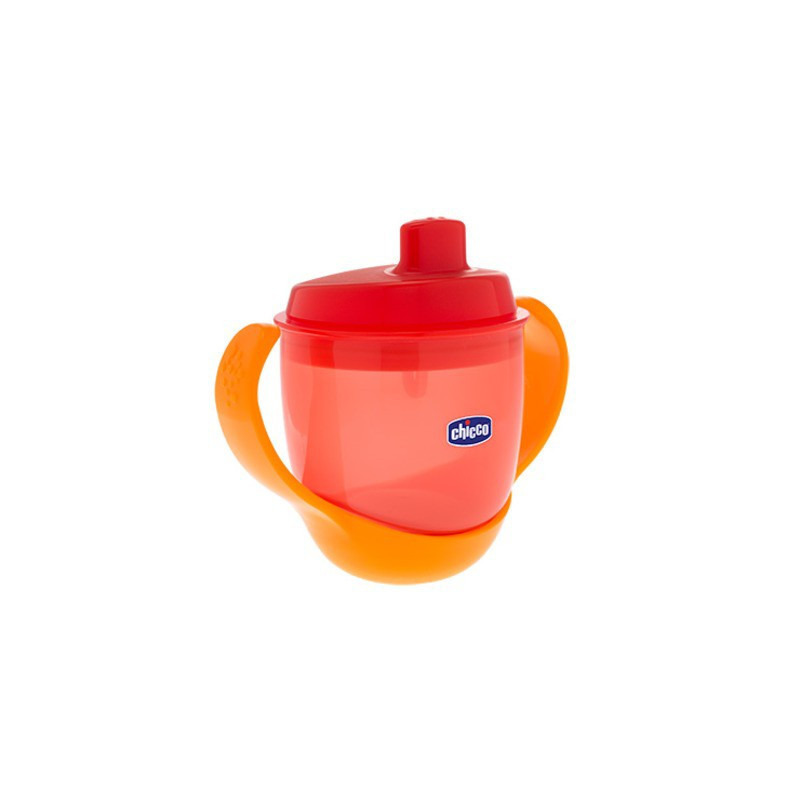 Chicco Meal Cup pohárrá alakítható itató - narancs