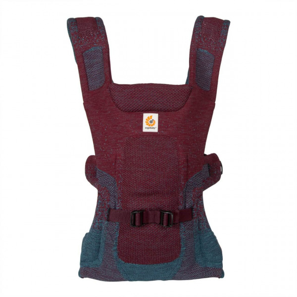 Ergobaby Aerloom 3D - Burgundy / Dark Teal / Black