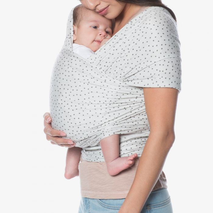 Ergobaby Aura baby wrap - Twinkle Silver