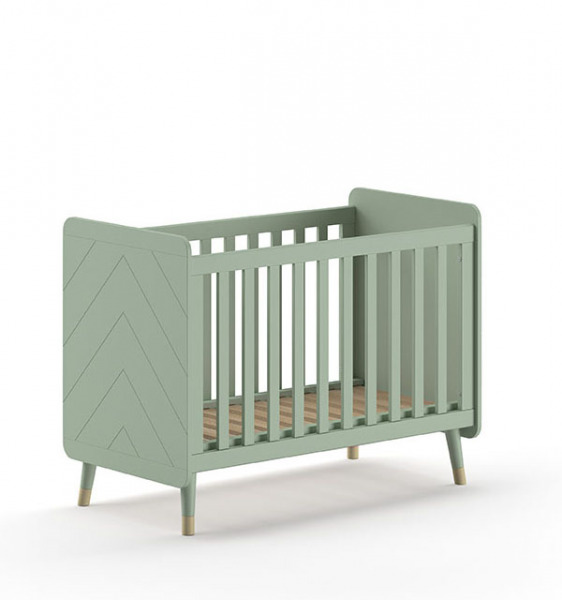 Jaxx Billy kiságy - 60x120cm Olive Green