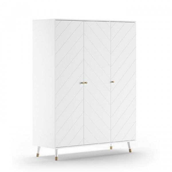 Jaxx Billy szekr�ny - 3 ajt�s White