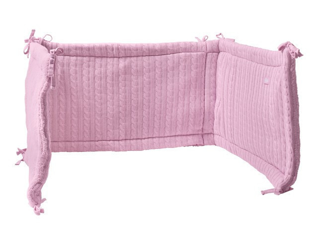 Jollein fejv�d� cable - 180x40cm light pink