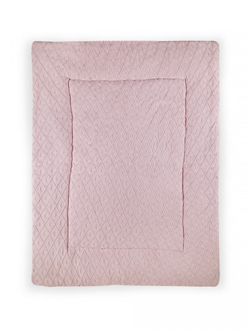 Jollein j�r�ka matracp�rna - 80x100cm Diamond knit vintage pink