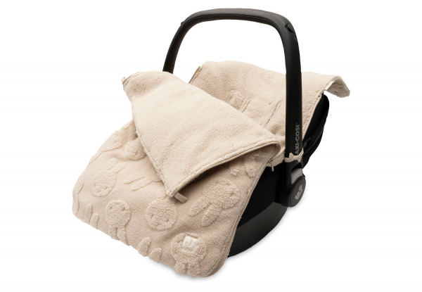 Jollein aut�s�l�s l�bzs�k  - Miffy Jacquard Teddy - Sand