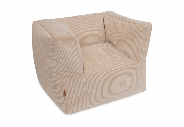 Jollein babzsák fotel  - Corduroy Natural