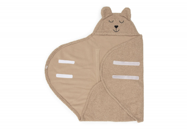 Jollein wrap takaró - Bear Boucle Biscuit