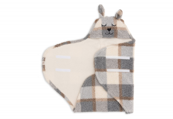 Jollein wrap takaró - Bunny Check Boucle