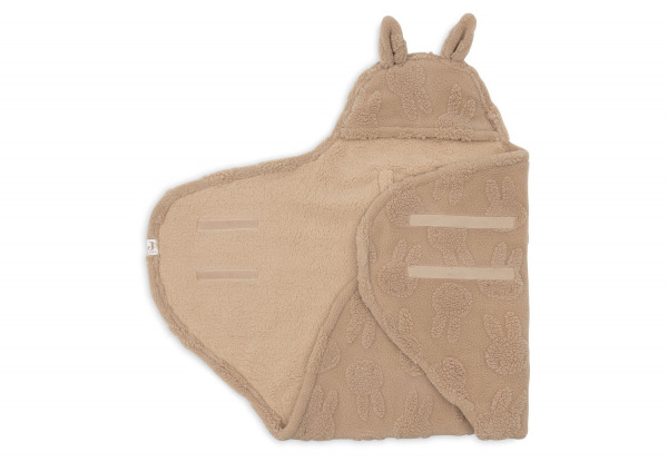 Jollein wrap takar� -  Miffy Jacquard Teddy - Biscuit