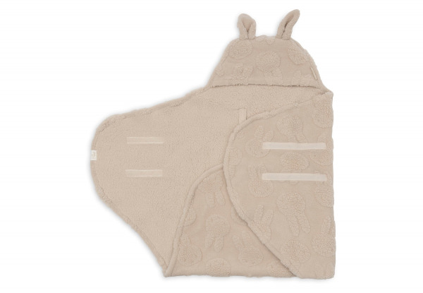 Jollein wrap takar� -  Miffy Jacquard Teddy - Sand