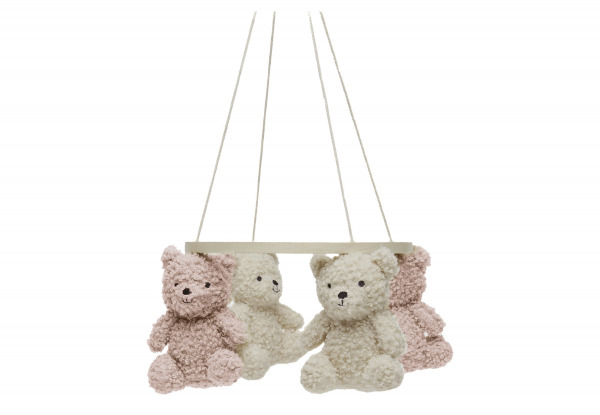 Jollein p�rg�-forg�  - Teddy Bear Wild Rose/Natural