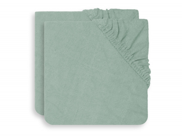 Jollein pelenk�z�matrac huzat frott�r  - 75x85 cm Ash Green