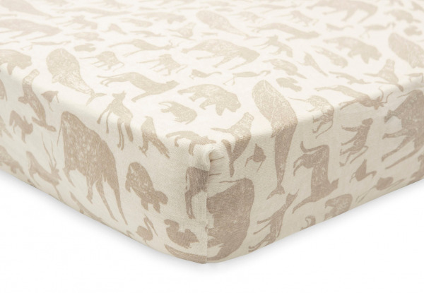 Jollein leped blcs
 - 40/50x80/90 cm Jersey Animals Nougat