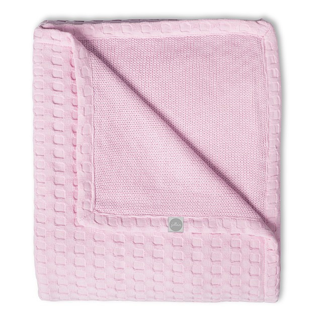 Jollein takar� - 75x100cm Waffle pink