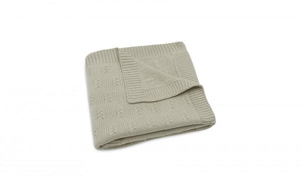 Jollein takar�  - 75x100 cm Grain Knit Olive Green