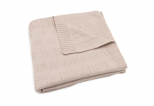 Jollein takaró  - 75x100 cm Grain Knit Wild Rose