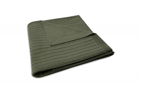 Jollein takar�  - 100x150 cm Pure Knit Leaf Green
