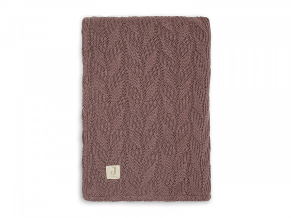 Jollein takar
 - 75x100 cm Spring Knit Chestnut/Coral Fleece