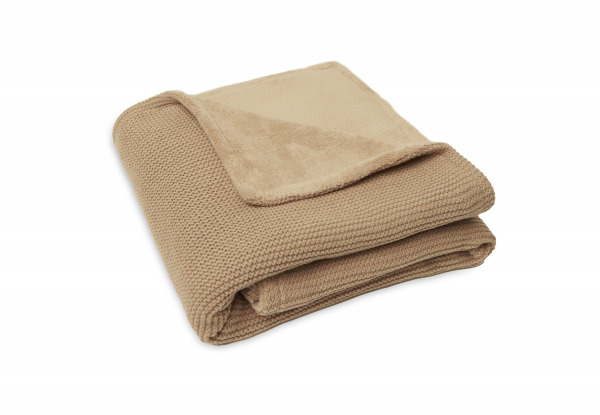 Jollein takar�  - 75x100 cm Basic Knit Biscuit/Fleece