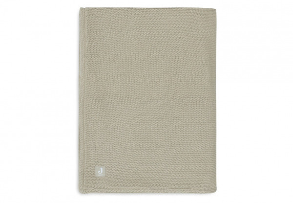 Jollein takar�  - 75x100 cm Basic Knit Olive Green/Fleece