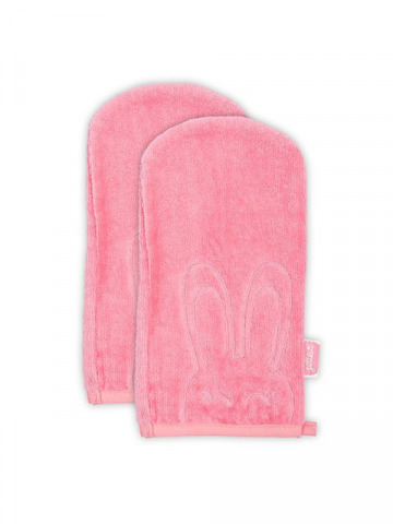 Jollein b�rsony mosd�keszty� - 2 darabos Sweet bunny coral pink