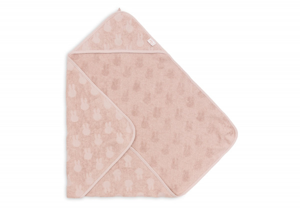 Jollein kapucnis trlkz
 - 75x75 cm Terry Miffy Jacquard Wild Rose