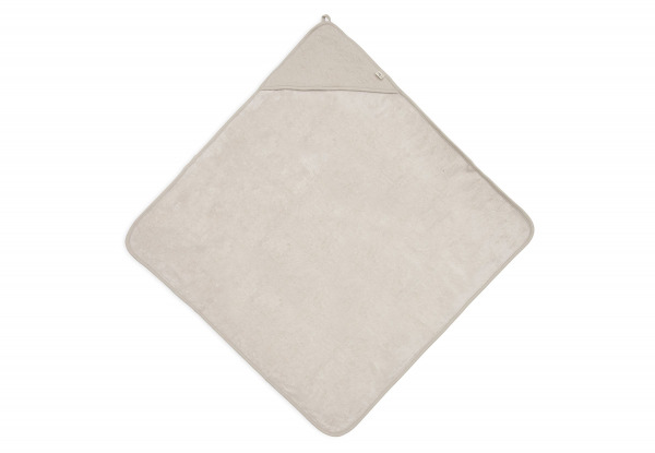 Jollein kapucnis t�r�lk�z�  - 75x75 cm Soft Waves Nougat