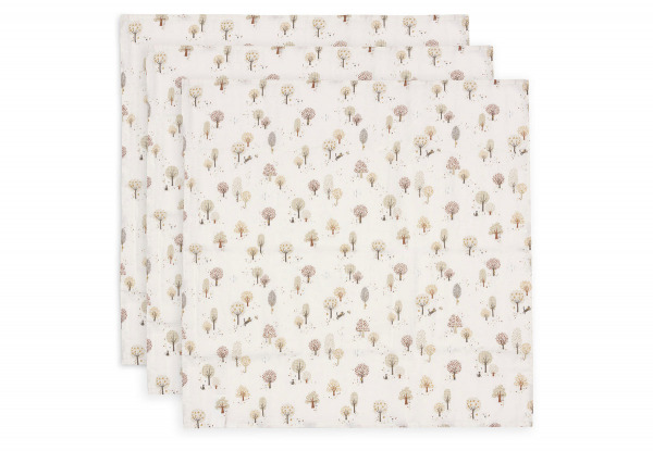 Jollein textilpelenka  - 70x70 cm Tiny Park
